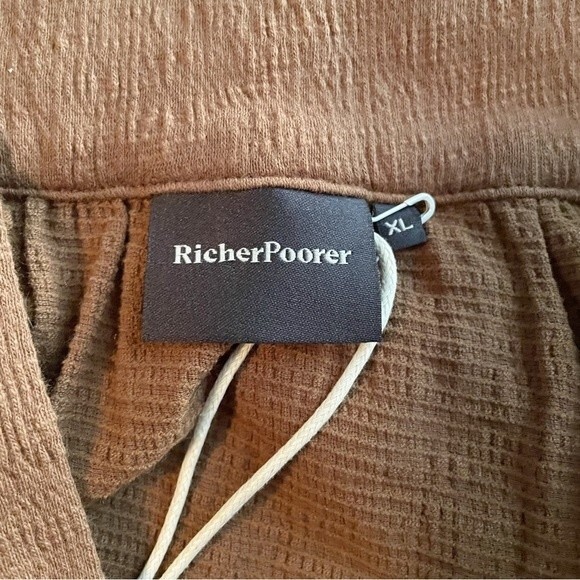 NWT Richer Poorer Vacation Dress Morning Roast Tan Cloudweave Cotton Size XL NEW - Picture 10 of 14